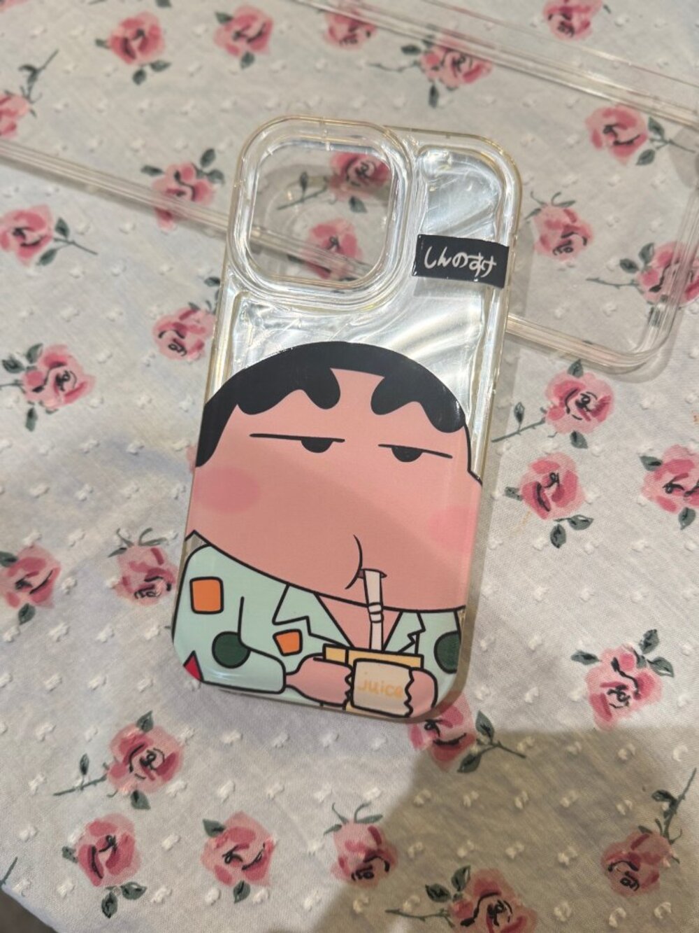 Clear Cartoon iPhone 15 Pro Max Case